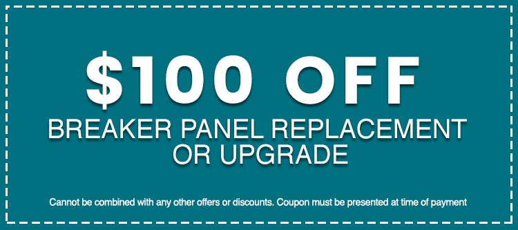 Discounts on Breaker Panel Replacement or Upgrade